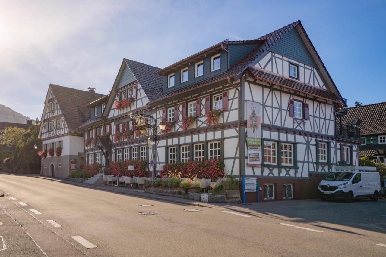 Hotel Restaurant Der Engel, ザスバッハヴァルデン エクステリア 写真